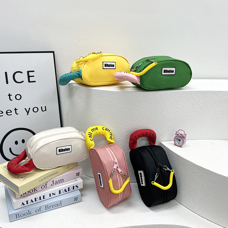 Andralyn Solid Color Minimalist Korean Casual Chest Bag for Spring and Summer New Trendy Instagram Single Shoulder Crossbody Outdoor Bag_voghion.com