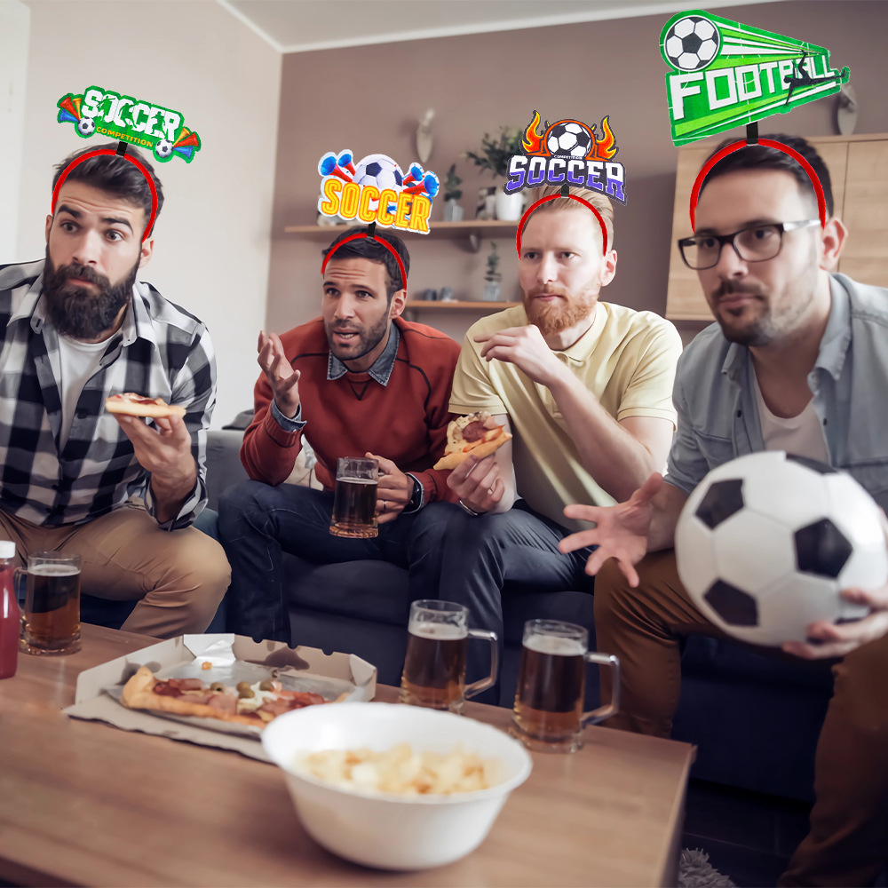 World Cup Soccer Headband For Theme Party Fan Decoration_voghion.com