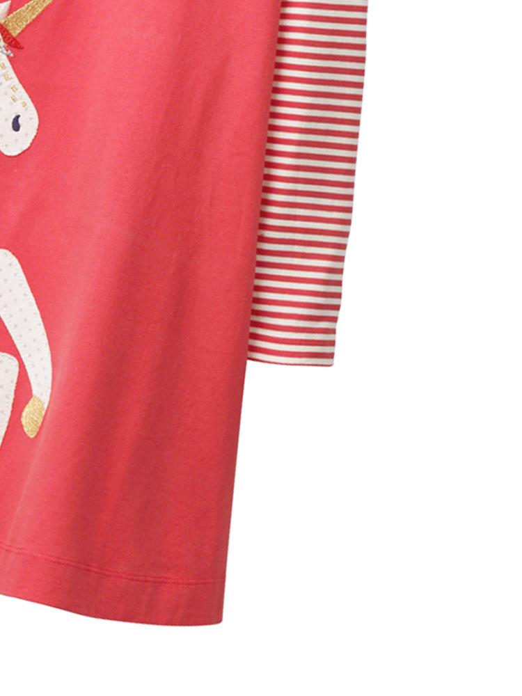 Otoño y invierno vestido de niña nuevo estilo europeo y americano ropa infantil estilo extranjero niña de cuello redondo manga larga vestido de princesa lindo ropa infantil