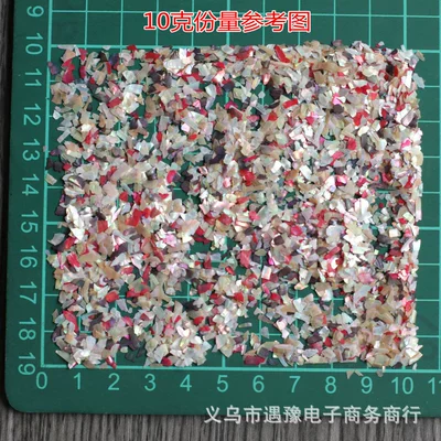 art irregular shell sequins — Dırnaq bəzəkləri