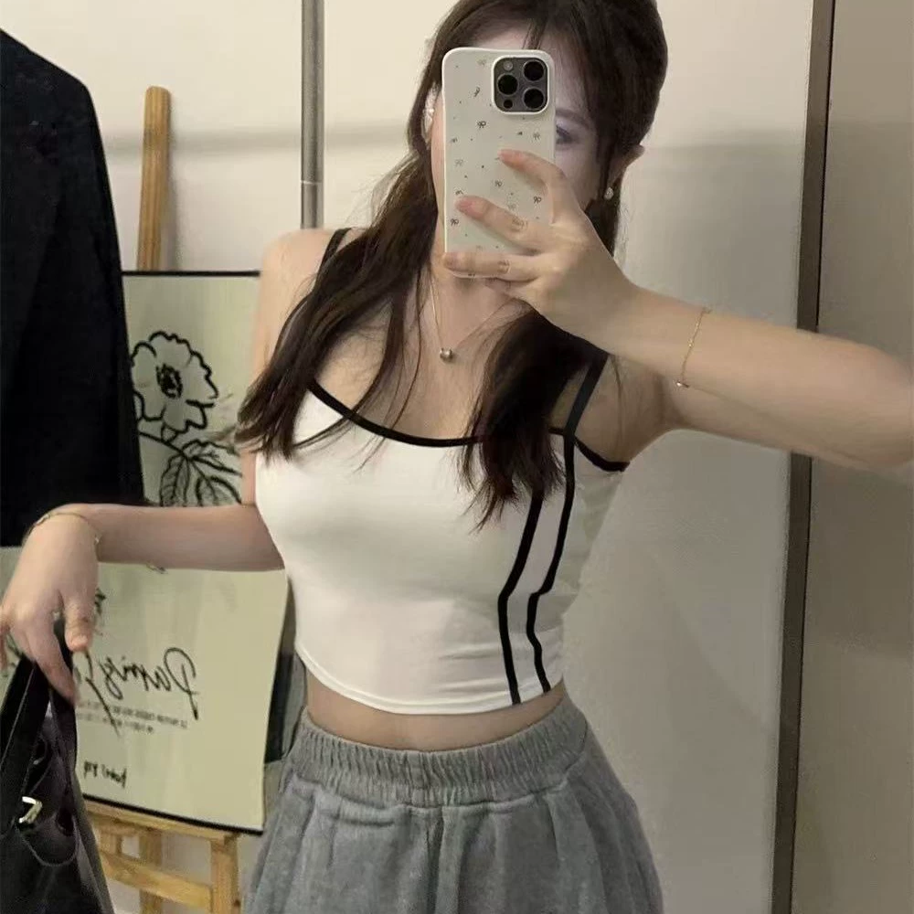 Односторонний двойной камзол жилет для женщин с красивой спиной