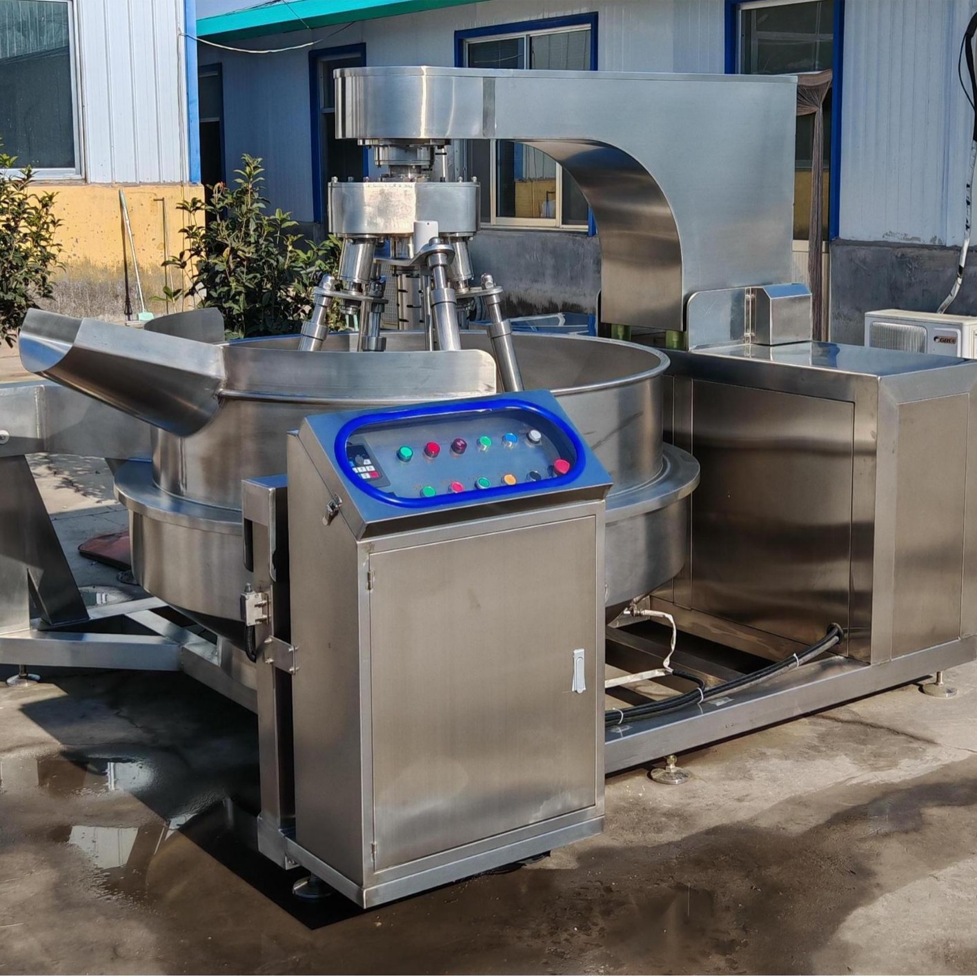 多头行星搅拌炒锅  304不锈钢多爪酱料炒锅