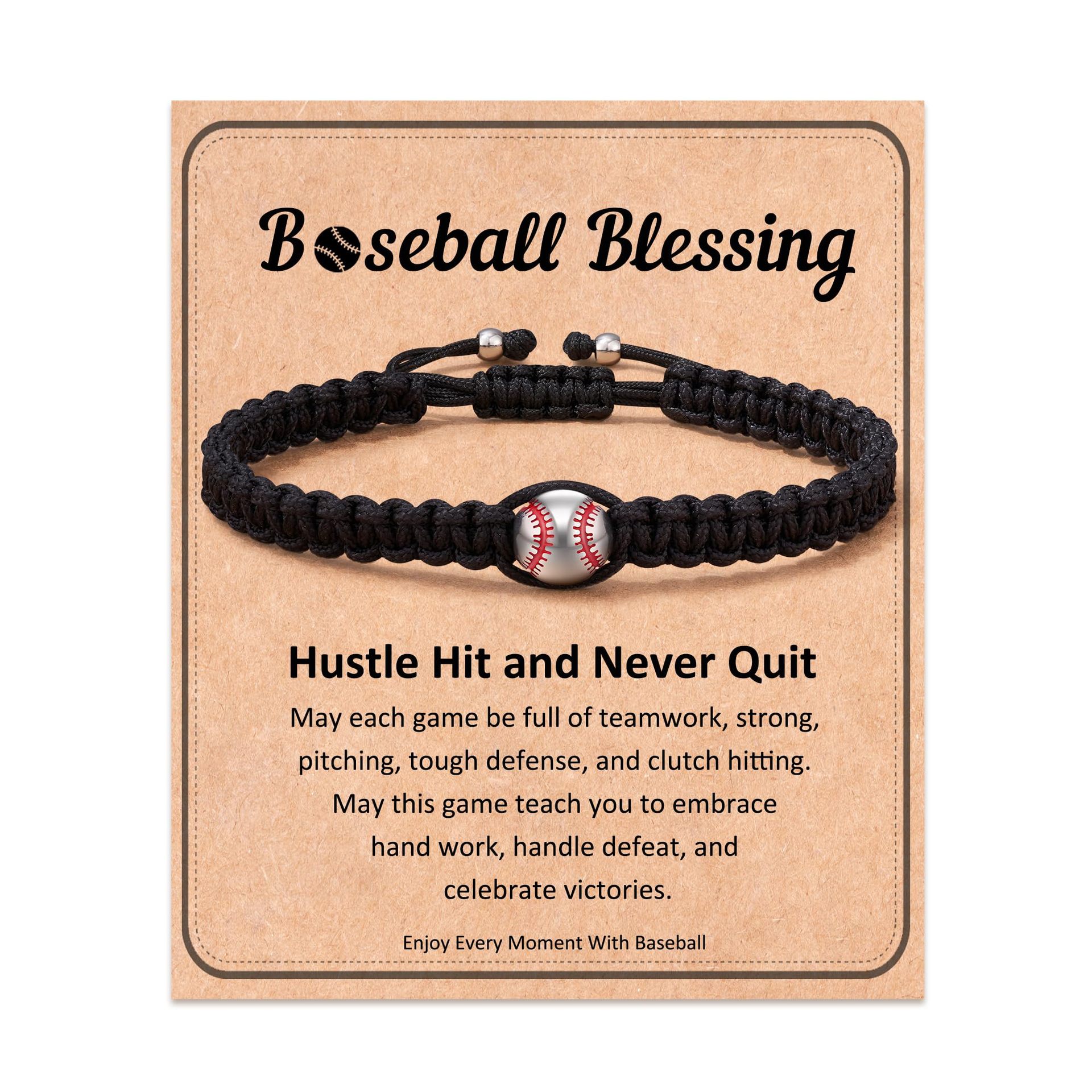 手工编织运动手链尼龙绳编织可调节热爱激励礼物足球运动会手链