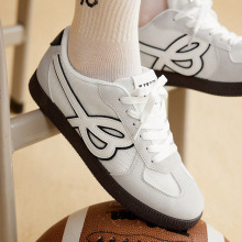 新款德训鞋女平底时尚百搭板鞋透气运动休闲单鞋外贸跨境大码女鞋