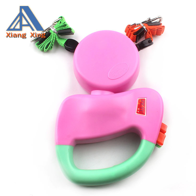 Laisse pour chien rétractable automatique à double crochet de 3 m de long, avec livraison stable à long terme_voghion.com