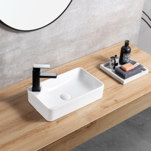 小戶型台上盆藝術盆台上洗手盆衛浴陽台室內洗漱陶瓷盆