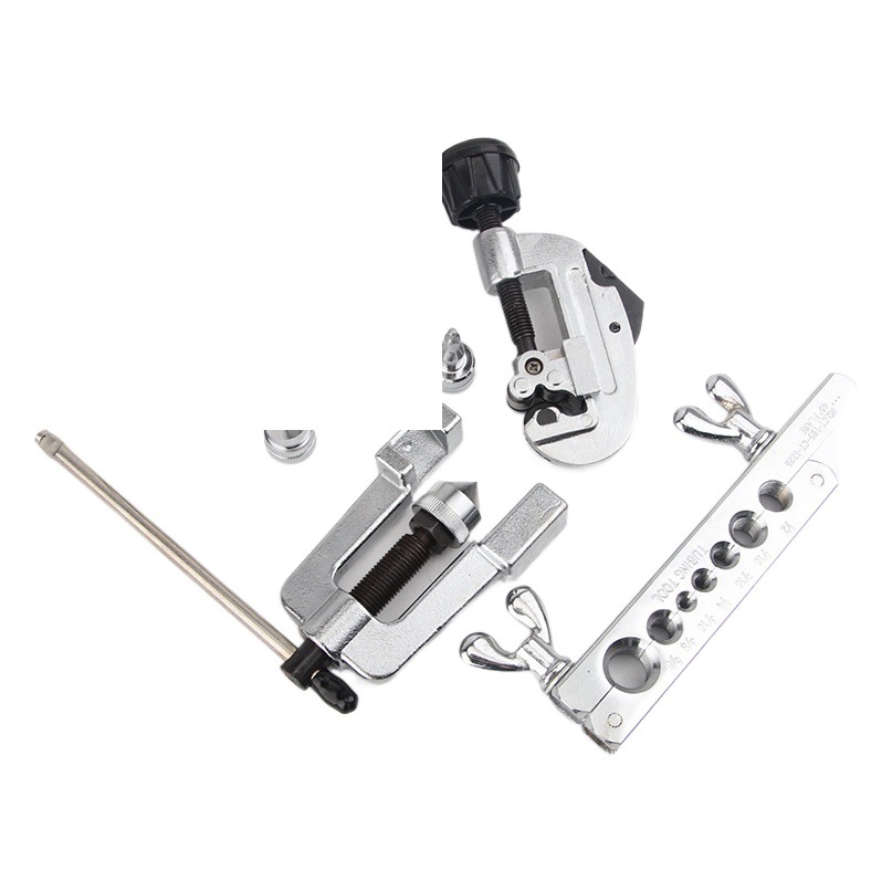 Weilishi tubo de cobre expansor traje excéntrico escariador aire acondicionado refrigerador refrigeración reparación herramienta Métrica escariador image 1