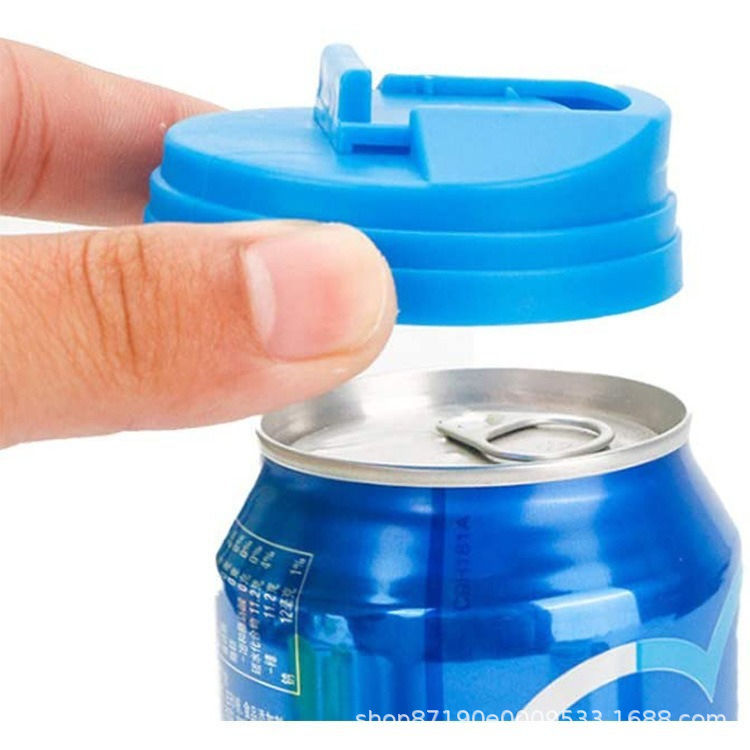 Anti-Leakage Lid for Cans, Press-Type Anti-Splash Lid, Anti-Leakage Sealing Lid for Pepsi, Household Beverage Dust-Proof and Anti-Drop Lid
