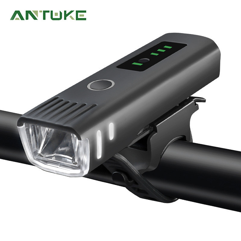 Intelligent Light-Sensitive Bicycle Light, Night Cycling Light, USB Rechargeable Bright Flashlight, Bicycle Headlight, Cycling Equipment Accessories