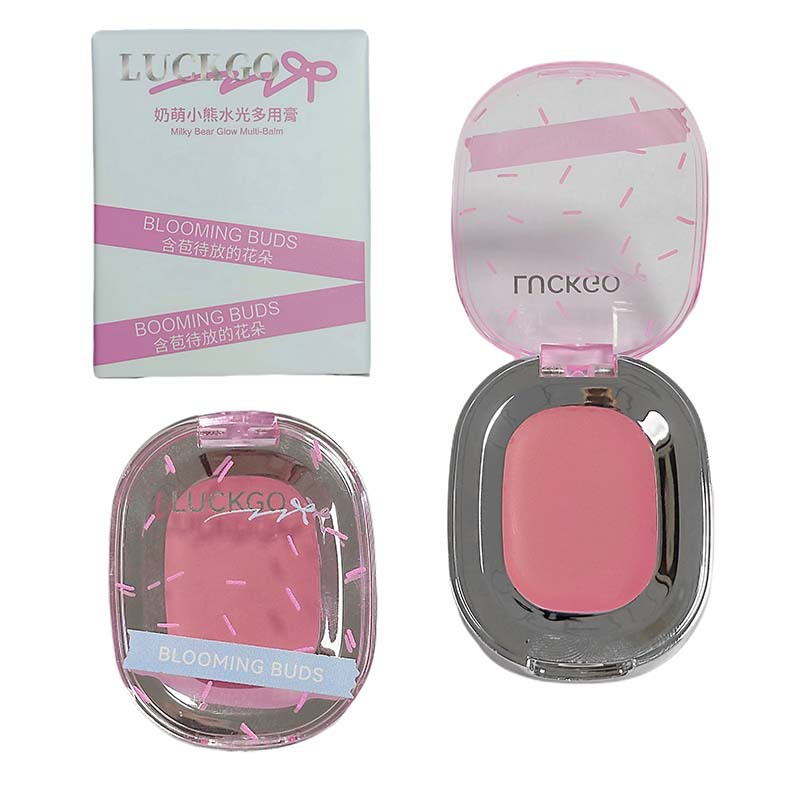 LUCKGO leche dulce oso agua luz crema multipropósito hinchazón brillante puro maquillaje desnudo transparente maquillaje transfronterizo