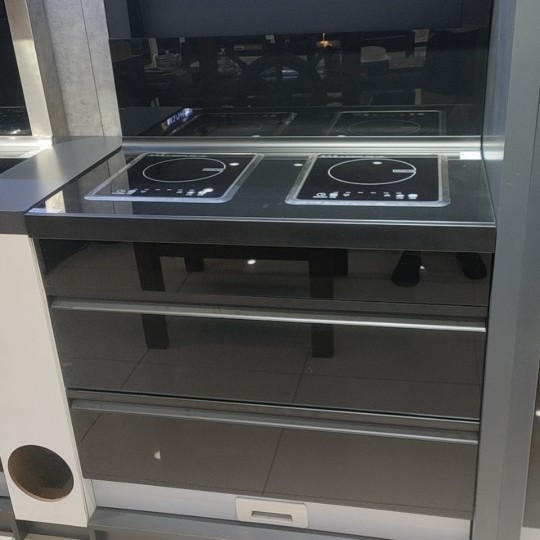 Integrated stove 900 wide double induction cooker electric ceramic stove kitchen ventilator stove disinfection cabinet integrated cheap affordable low price