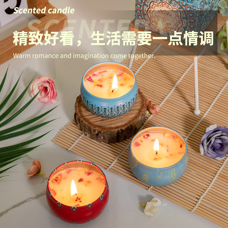 Fábrica de fuente - Candle de incienso sin humo Candle transfronterizo Dormitorio Incenso de habitación Incenso duradero Regalo para mujeres