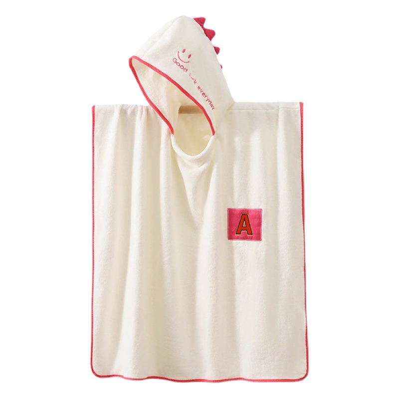 Детский Халат с капюшоном коралловый флис банное полотенце накидка впитывающий мягкий детский банный халат носимая шапка