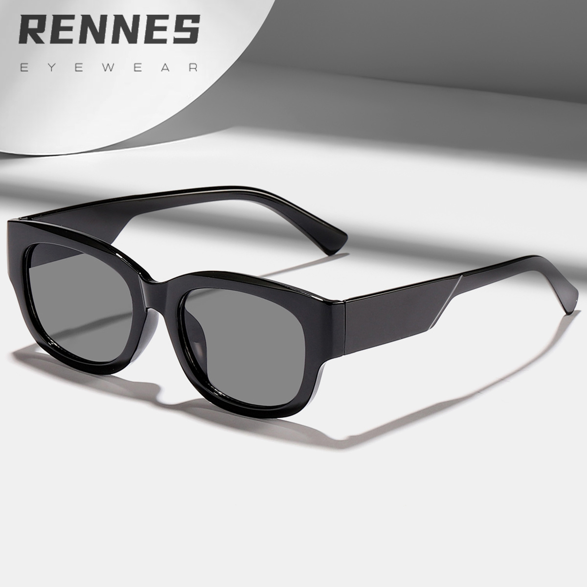 Nuevo estilo transfronterizo simple caja clásica gafas de sol hombres y mujeres moda europea y americana gafas de sol de alta gama Sunglasses
