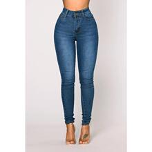 T 76566 High Waist Stretch Denim Pants ����ţ�г��� ����