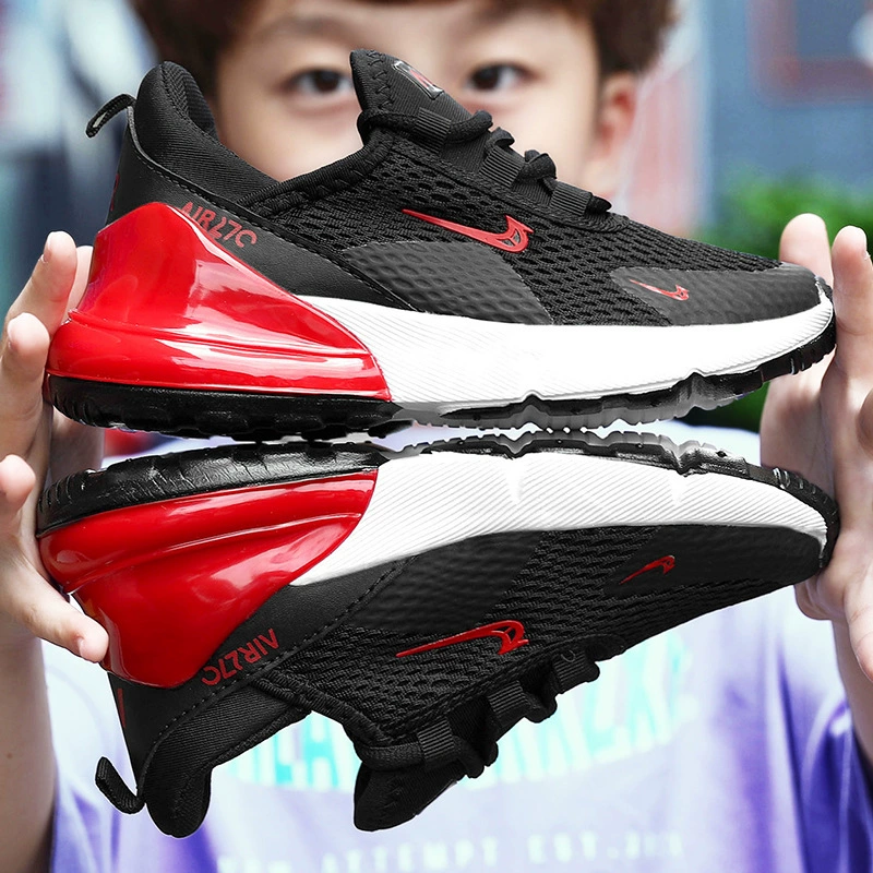 Детские кроссовки для мальчиков, сетчатые кеды, новинка весны 2025, дышащие сетчатые кроссовки, летняя спортивная обувь для детей постарше.