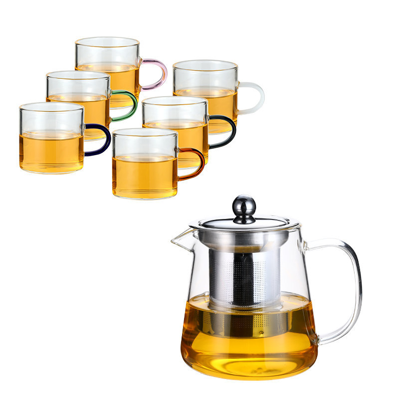 Taza de Té Kung Fu de Vidrio Resistente al Calor para Hogar