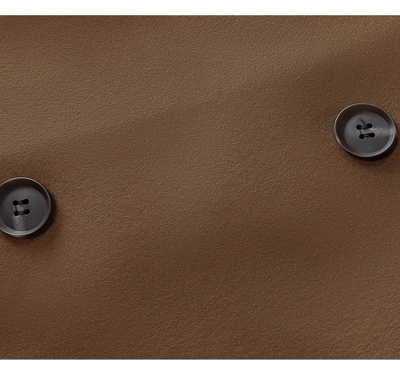 Lang uldfrakke til mænd til efterår og vinter elegant_voghion.com