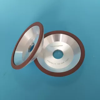 定制碟形磨刀金刚石砂轮钨钢铣刀片硬质金钢沙水磨轮树脂碗型砂轮