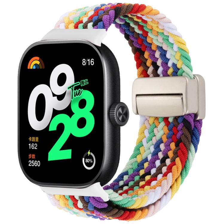 Brazalete de bucle de trenzado de nylon para pulsera Xiaomi 9Pro / 8Pro Redmi Watch4 - 6 universal