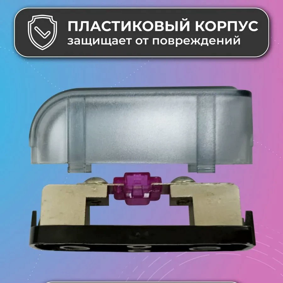 Линейка автомобильных предохранителей