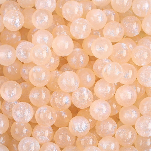 6mm meat pink about 160 per pack