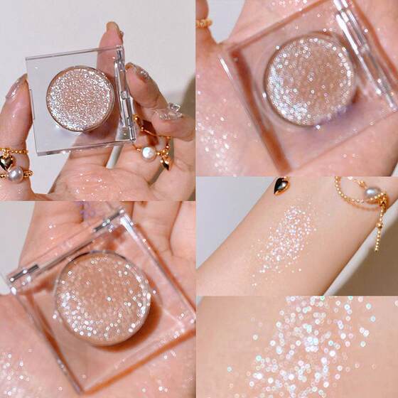 FAICCIA monochrome eyeshadow Cowherd Weaving female pearlescent fine shiny piece cement matte student eyeshadow plate wholesale
