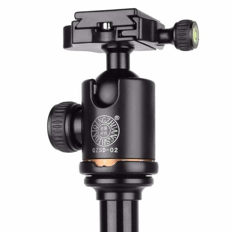 轻装时代Q02三脚架云台多功能全景刻度阻尼球型云台滑轨视频拍摄
