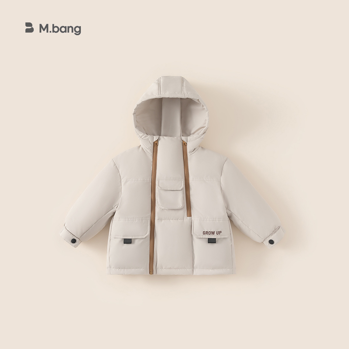 Ropa de invierno para niños, nuevo tipo de ropa de invierno para bebés, sombrero, chaqueta caliente para niños, chaqueta gruesa de lana