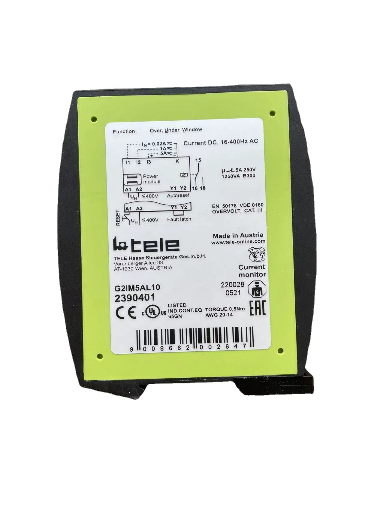 奥地利优势 TELE时间继电器TELE125150