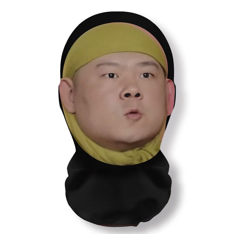 新款3D仿真人明星人脸装扮头套派对装饰面罩明星全脸搞笑网纱头套|undefined