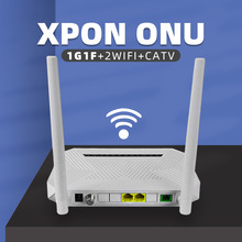 廠家批發 FTTH 1GE+1FE+Wifi +CATV  X/GPON onu光纖貓終端設備