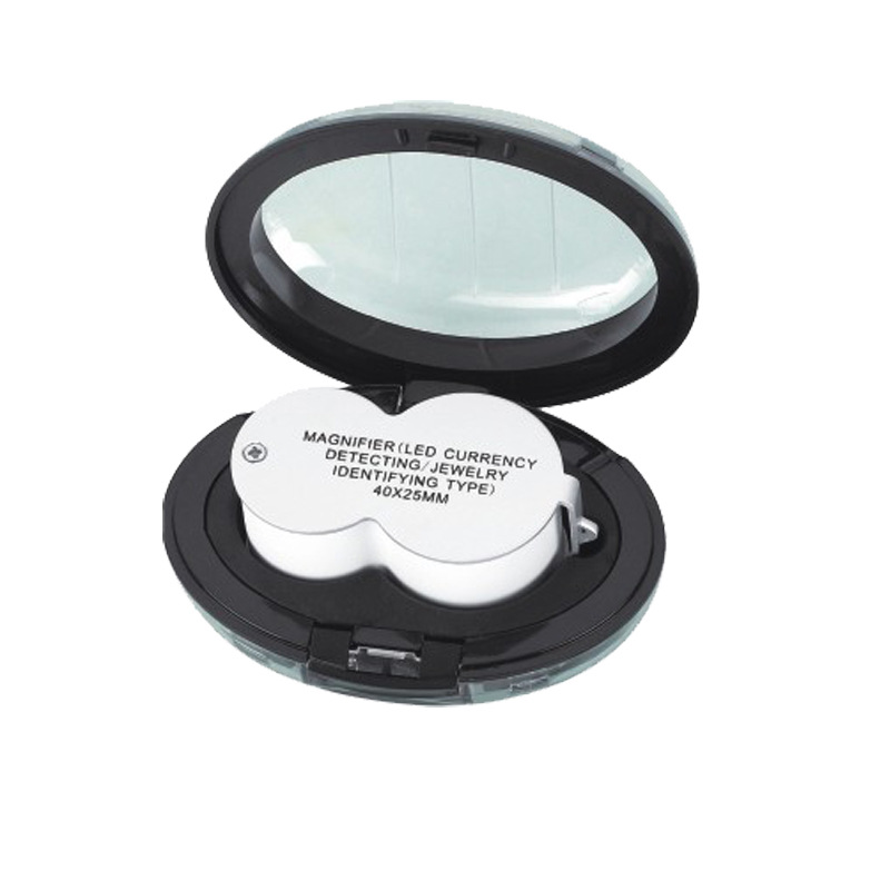 GYX 40x25 珠宝放大镜带LED灯照明 NO.9888  LED Loupe