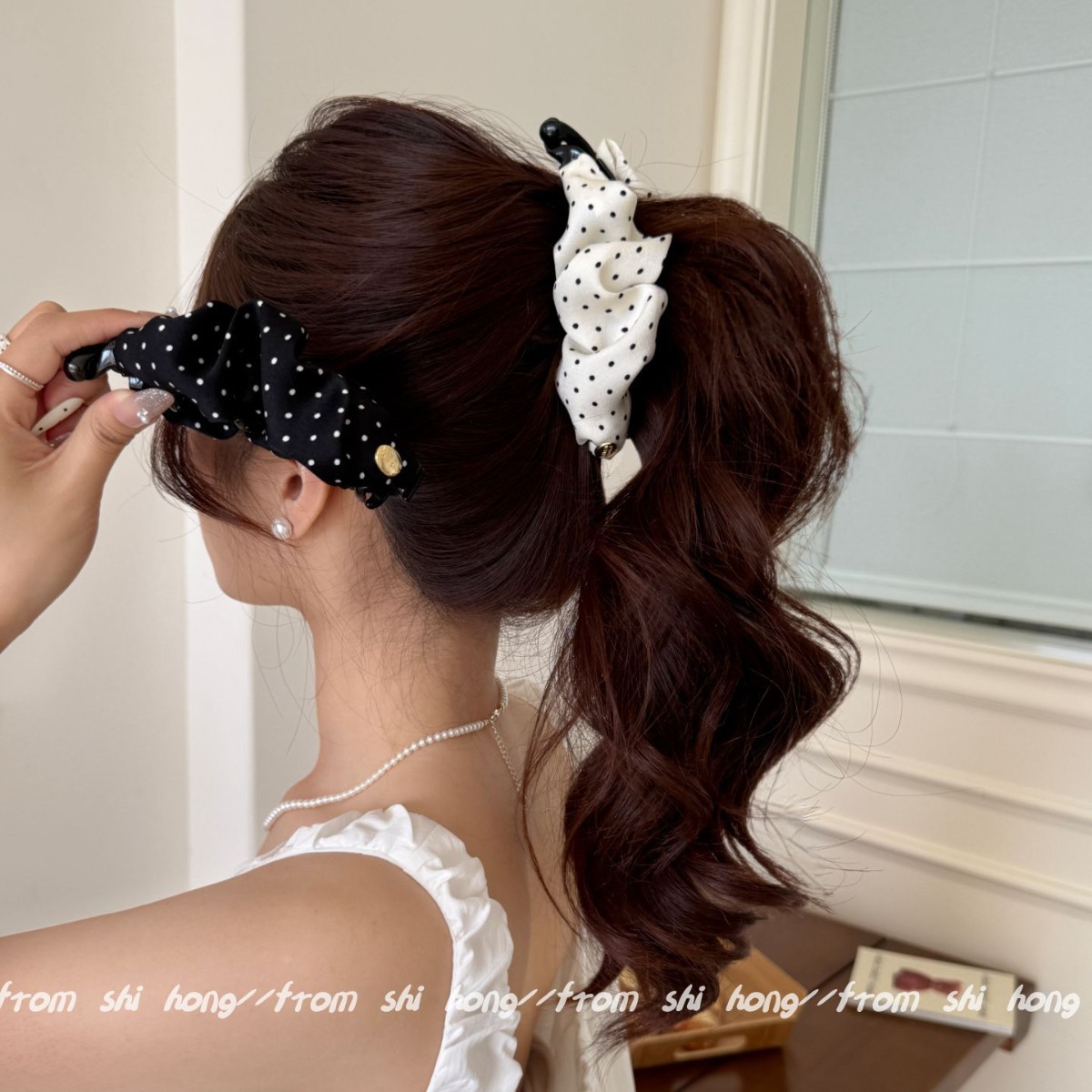 Pinças de cabelo grandes para cabelo grosso estilo francês_voghion.com