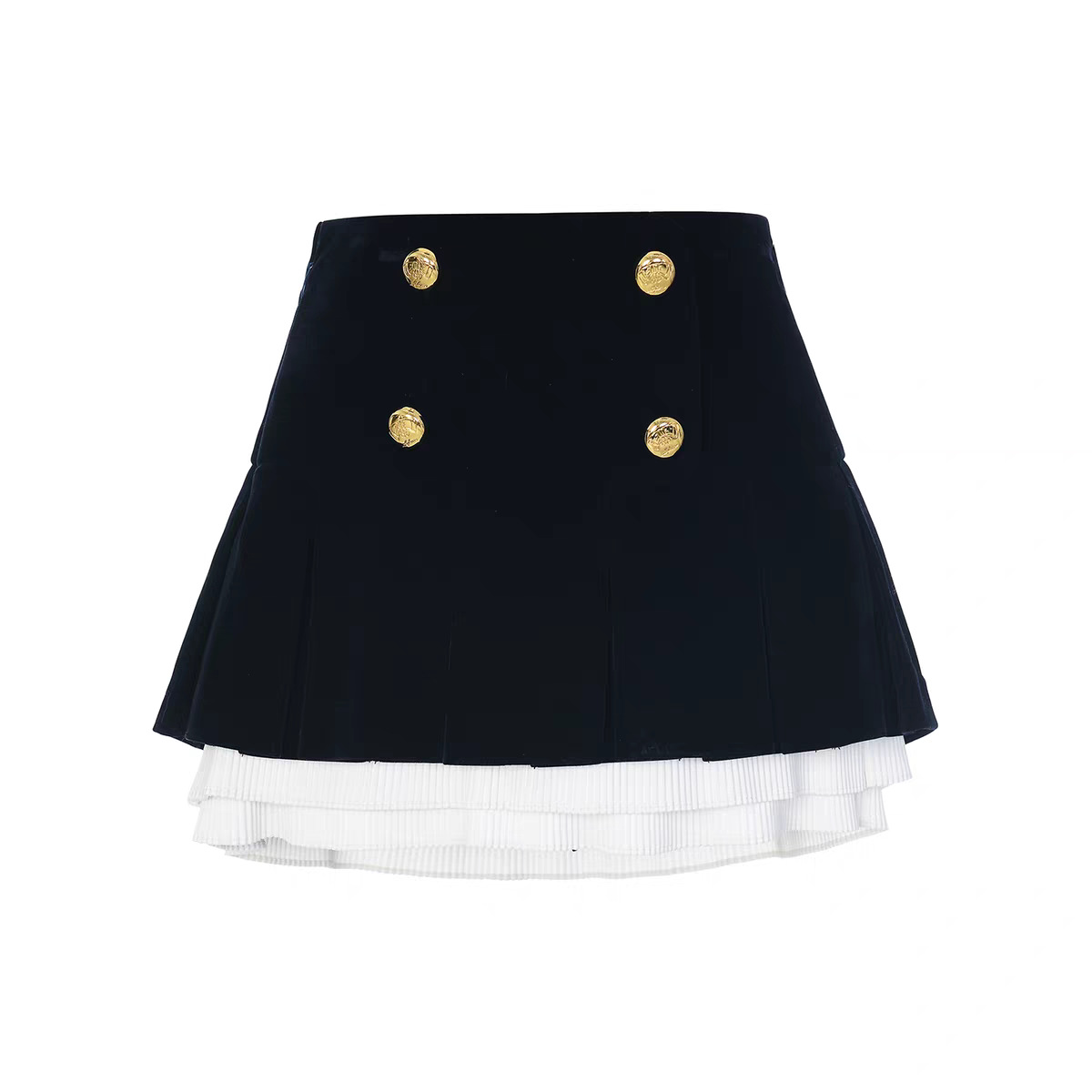 Lajia's 2026 Model In Navy Blue, Old Money Style, Silhouette-enhancing, Waist-cinching, Slimming Velvet Blazer With A_ecoleips.com