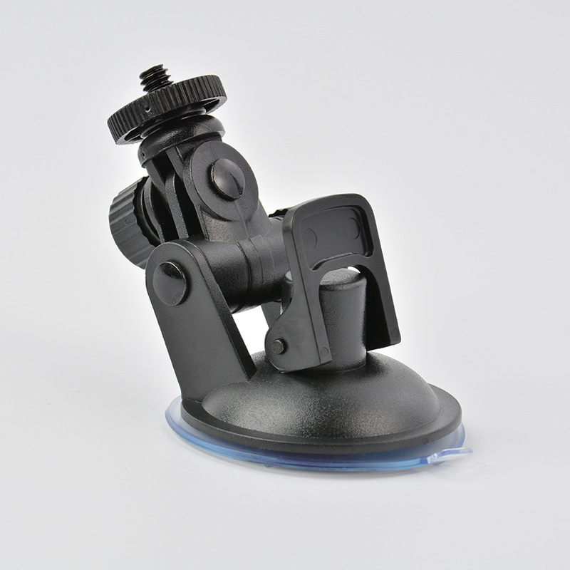 Soporte de grabadora de conducción de tornillo de 6MM Soporte de ventosa de coche Mini soporte de ventosa de coche de instrumento universal