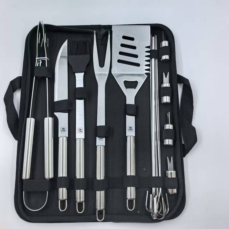 烧烤工具组合套装烧烤铲叉夹刀刷扫亚马逊BBQ便携户外烧烤聚会|undefined