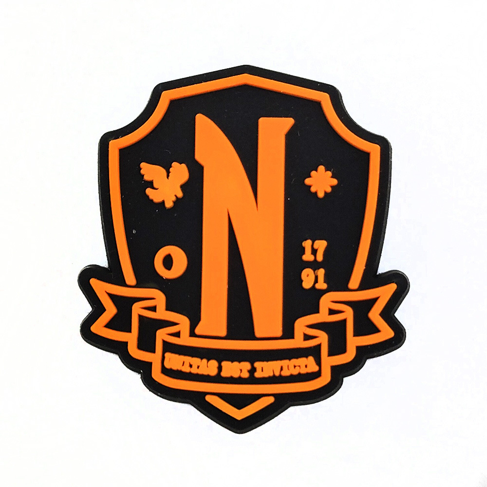 Serie de TV americana miércoles agujero zapatos zapato flor zapato hebilla desmontable flor zapato hebilla agujero zapatos Decoración