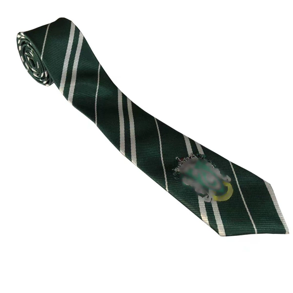 There is a standard green tie