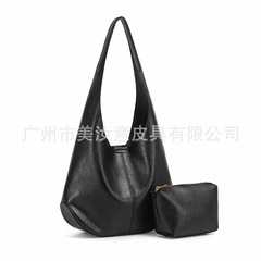 今年流行高级感韩系包包新款百搭大容量单肩宽肩带腋下通勤托特包