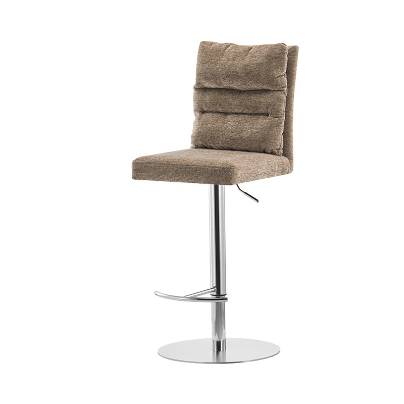 Silla de taburetes elevable silla de bar lujosa silla de bar giratoria alta sensación de recepción taburetes altos image 3