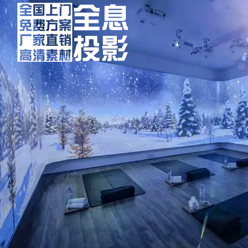 (Intention deposit) Immersive projection space