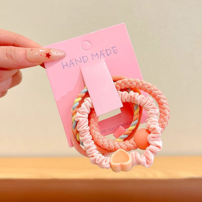 Cuerdas de cabeza 2025 nuevas líneas de cabello de alta gama de niñas niñas de alto valor de cara anillo de cabello de correa de cabello de niñas cubierta de cuero tocado