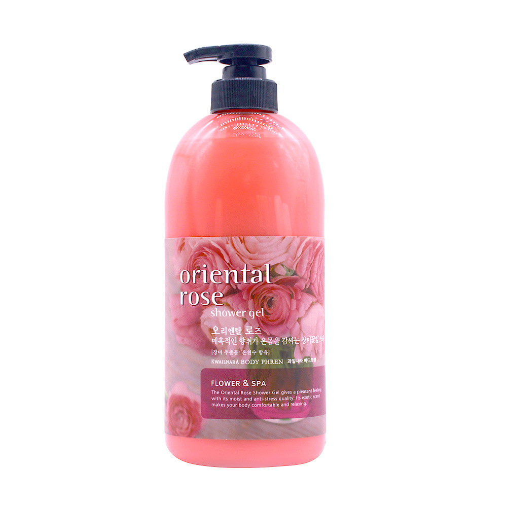 Import shower gel contains rose