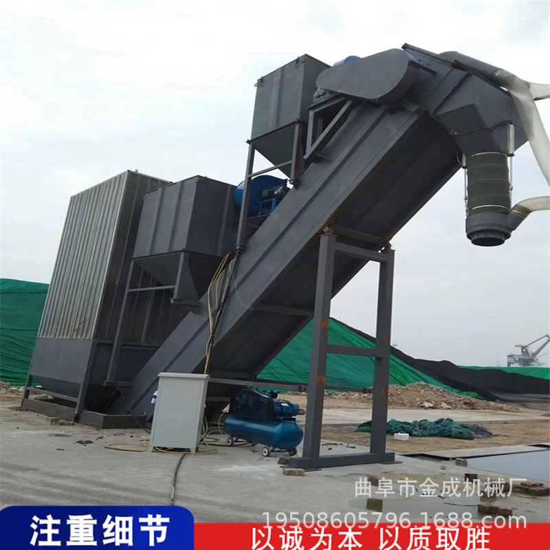 港口矿粉卸车机水泥集装箱卸灰机粉煤灰自动装罐车输送机全自动