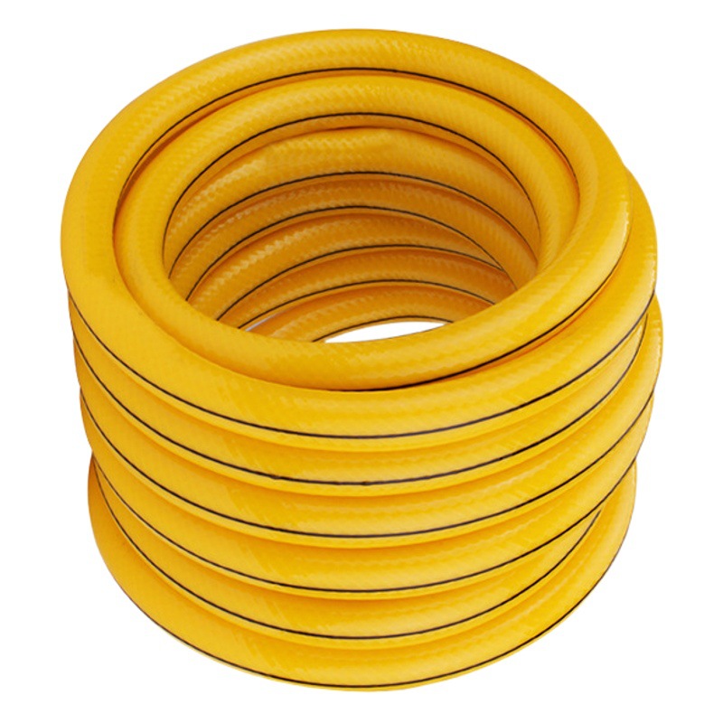 Lavado de coches tubería de agua de plástico de caucho PVC tubo hogar grifo agua manguera de serpiente de jardinería jardín 4-Tubo de punto image 1