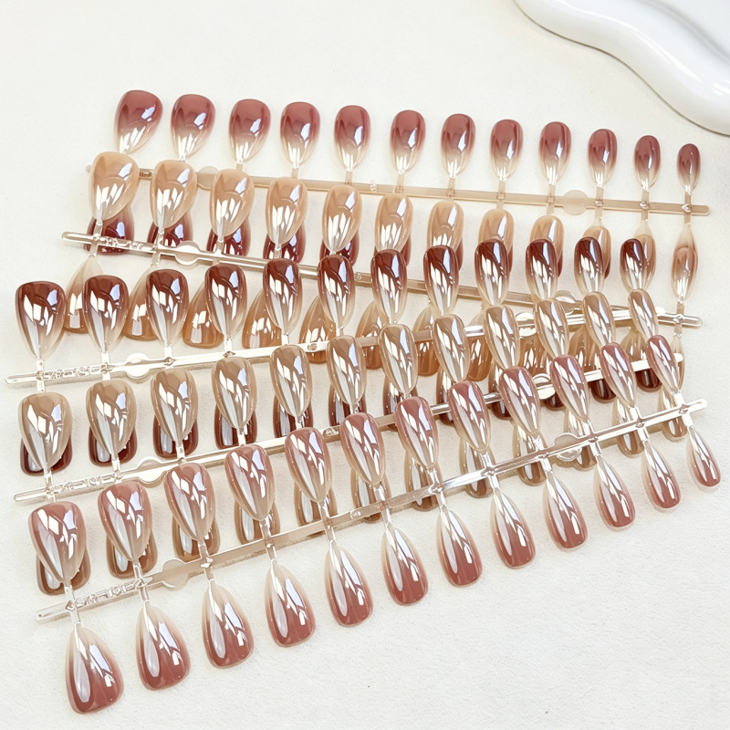 Professional cat-eye handmade press-on nails, semi-finished pre-made nails, cat-eye nail polish, hand-sprayed fake nails, wholesale nails Professional cat-eye handmade press-on nails, semi-finished pre-made nails, cat-eye nail polish, hand-sprayed fake nails, wholesale nails