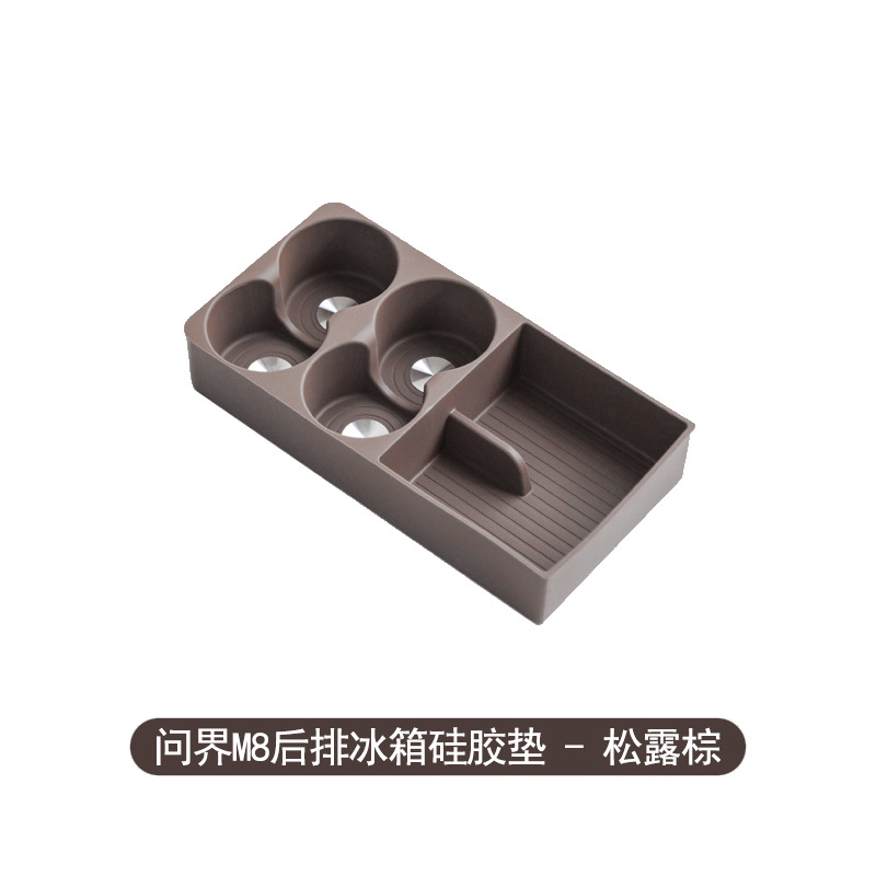 【26 models】aito m8 - rear storage box with refrigerator - truffle brown
