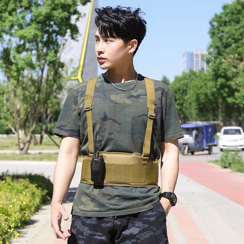 야외 전술 허리 씰 재고 벨트 군사 팬 특수 서비스 벨트 나일론 핸디 스트랩 허리 씰 도매