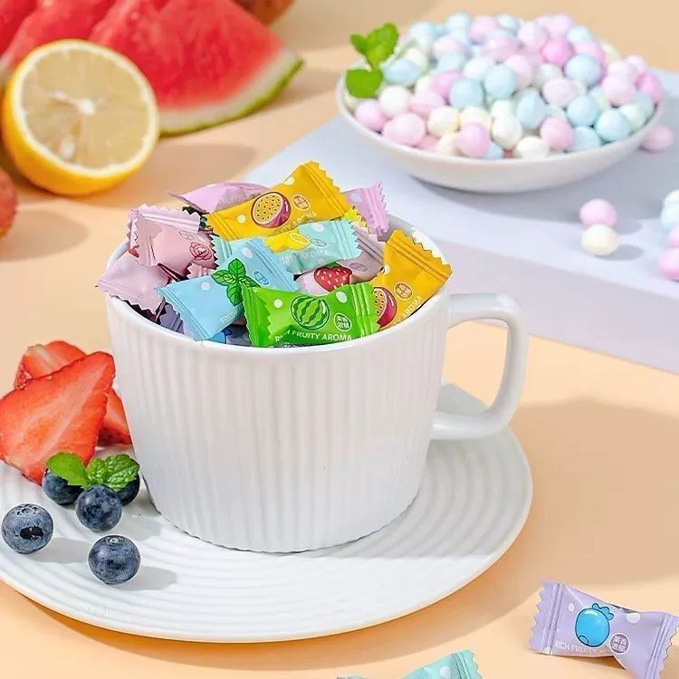 Дуйин той же сети красная фрукта вкус сахар без сахара витамин C мята содержит свежую мяту гибрид SAGOSaccharides
